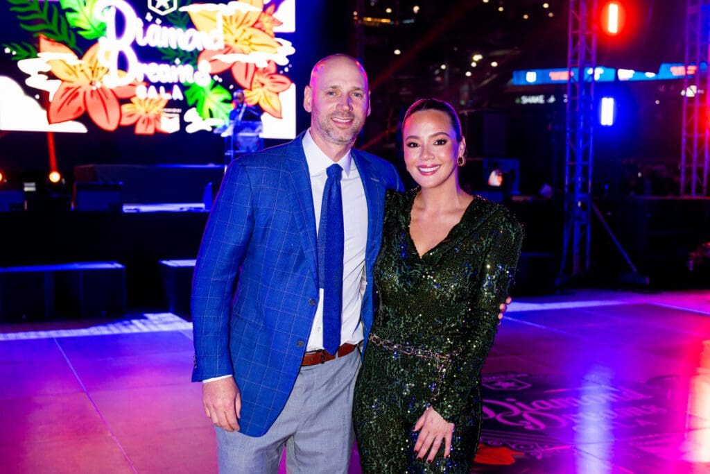 Houston Astros senior vice president, executive operations, Jared Crane & Adrienne Crane 'Diamond Dreams' gala (Photo courtesy of Houston Astros)