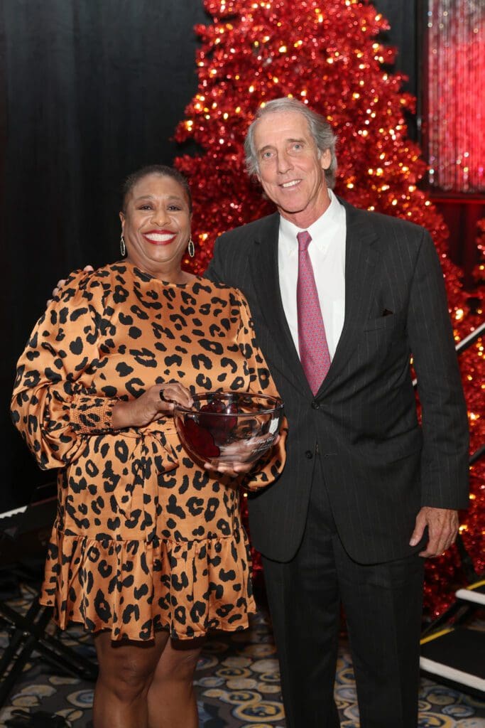 June Deaderick, Robert Bland at the Salvation Army Gala (Photo by Priscilla Dickson)