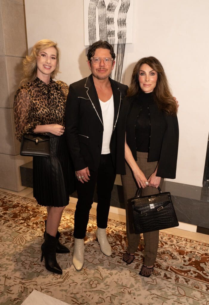 Kaleta Blaffer Johnson, Tanner Ewing, Lisa Zabelle (Photo by George Fiala)