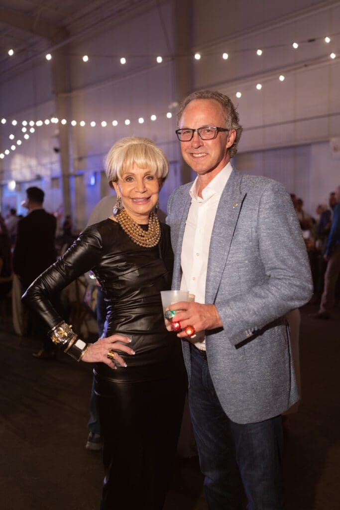Leisa Holland-Nelson Bowman, Jeff Tallas at the American Cancer Society 'Shuck Cancer Houston' fundraiser (Photo by Daniel Ortiz)