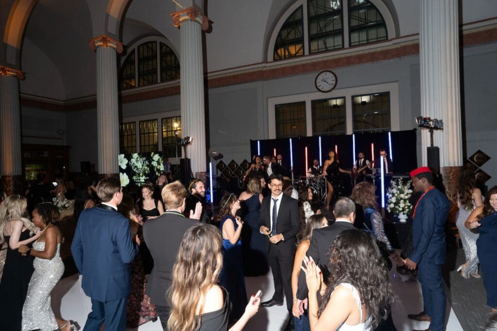 Dancing to the sounds of the Drywater Band at the Barbara Bush Houston Literacy Foundation’s Young Professionals 'Storybook Gala'  (Photo by Daniel Ortiz)