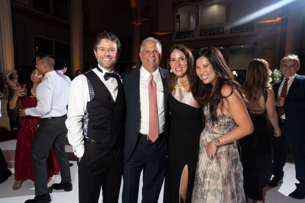 Michael Tarantino, Anthony Tarantino, Gabby Aparicio, Mimi Tarantino at the Barbara Bush Houston Literacy Foundation’s Young Professionals 'Storybook Gala'  (Photo by Daniel Ortiz)