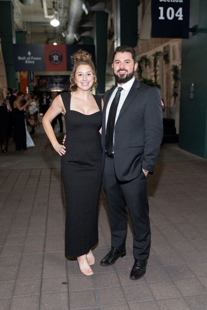 Michelle Sutherland, Pierce Fonseca at the Barbara Bush Houston Literacy Foundation’s Young Professionals 'Storybook Gala'  (Photo by Daniel Ortiz)