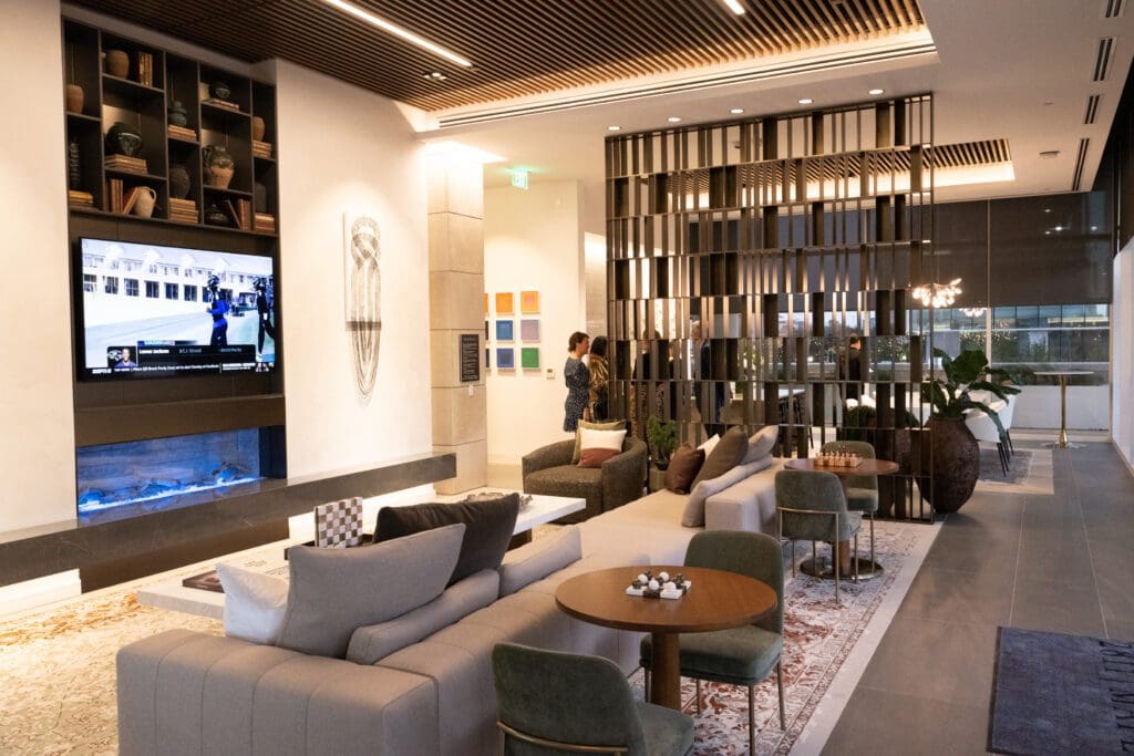 2811 Maple boasts unparalleled luxury amenities for its residents. (Photo by George Fiala)