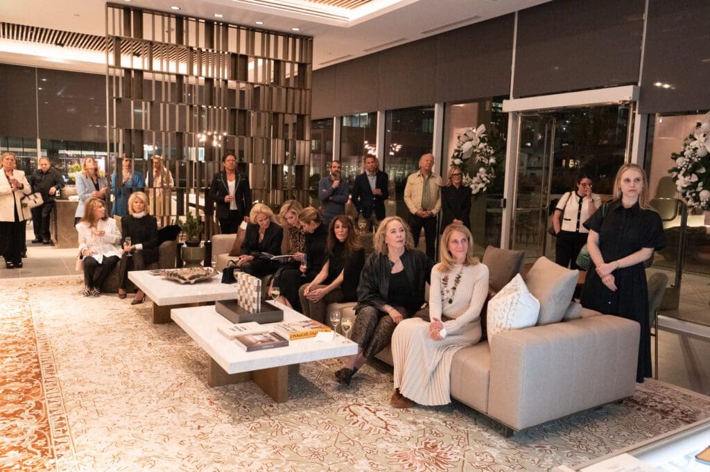 Dianne Batista, who is the Head of Jewels America for PHILLIPS, popped down to the Big D recently to showcase some of the truly sensational pieces from the upcoming auction for an intimate crowd. (Photo by George Fiala)