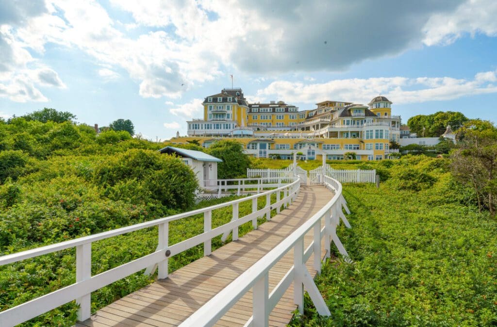 Pulling up to Ocean House's buttery yellow facade feels like a summer exhale. (Courtesy)