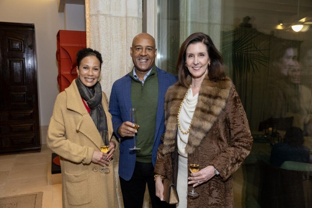 Paula & Reggie DesRoches, Phoebe Tudor at the Hope & Opportunity dinner in support of the neurodiverse community.
 (Photo by Texas Children's Hospital)