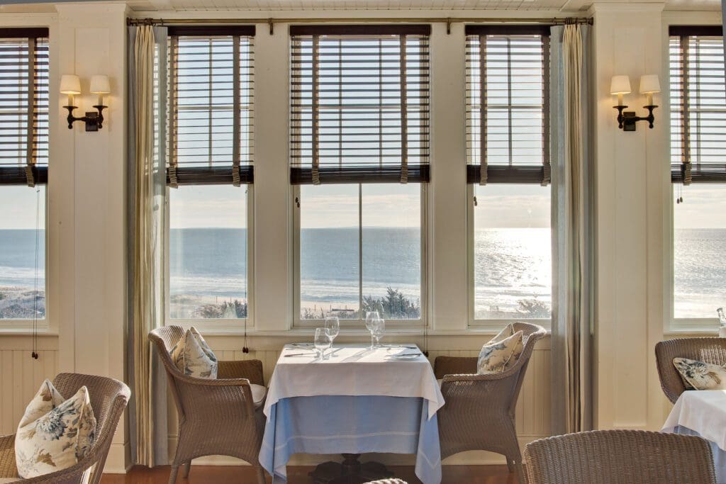The Bistro is Ocean House's year-round restaurant, and at night, part of the space transforms into COAST.(Courtesy)