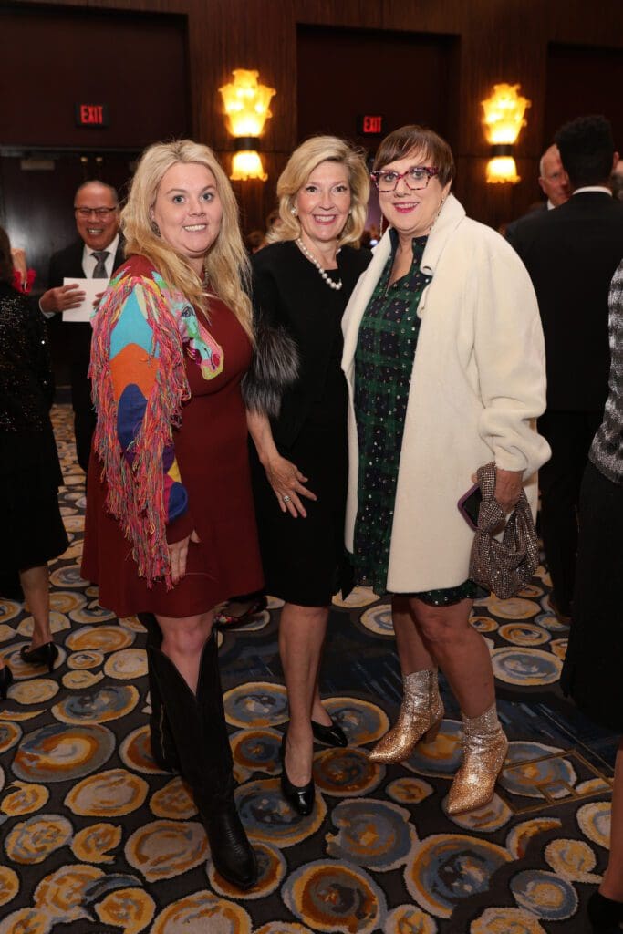 Sandy Maywald, Kathryn Smith Antoinette Maywald at the Salvation Army Gala (Photo by Priscilla Dickson)