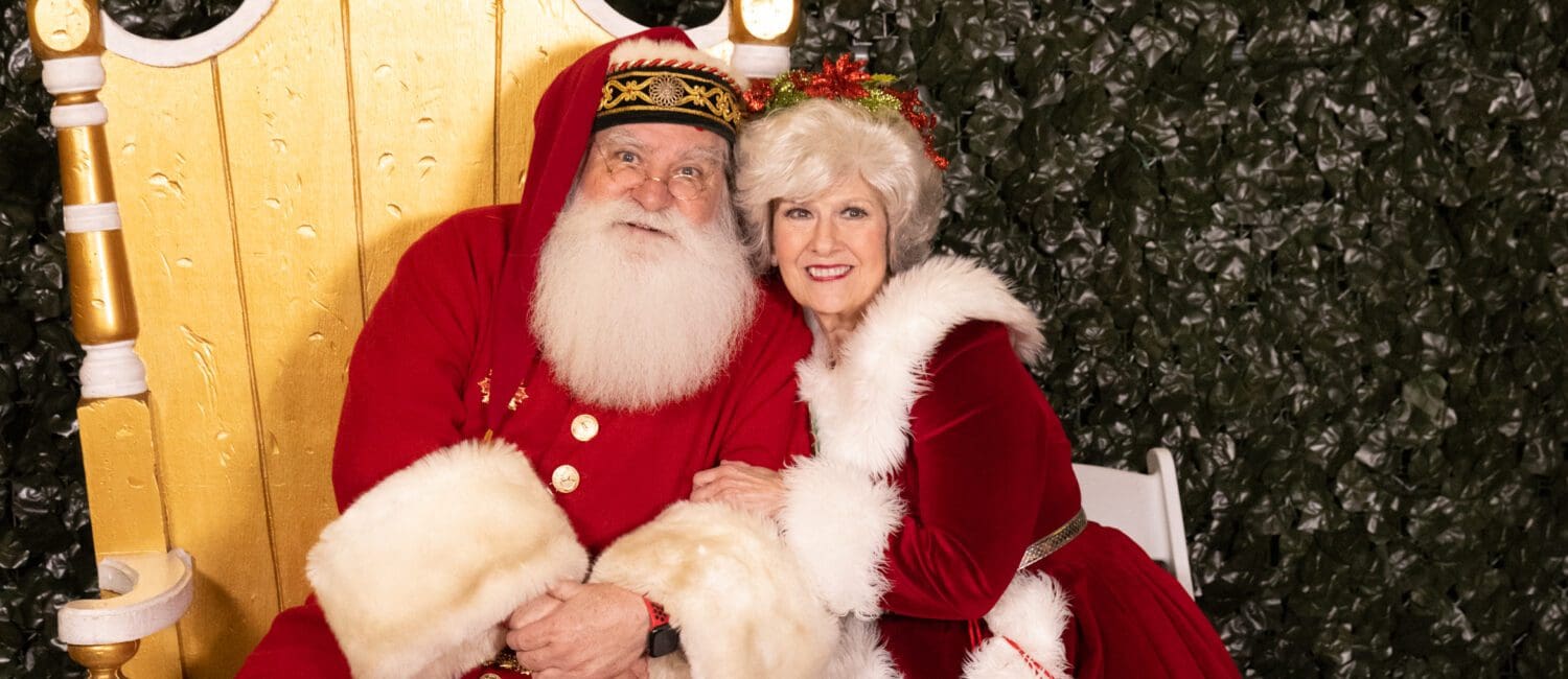 Santa Claus & Mrs. Claus (Photo by George Fiala)