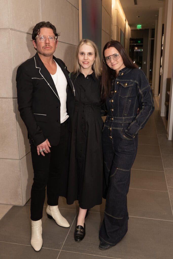 Tanner Ewing, Greer Goss, Elsbeth Weempe (Photo by George Fiala)
