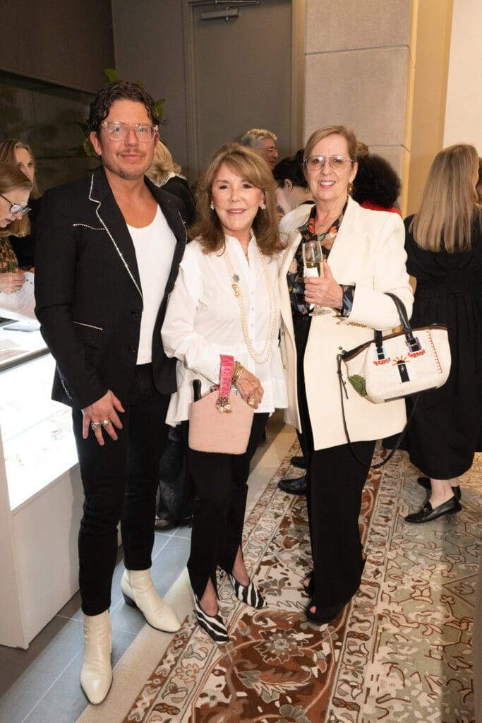 Tanner Ewing, Muffin Lemak, Jane Weempe (Photo by George Fiala)