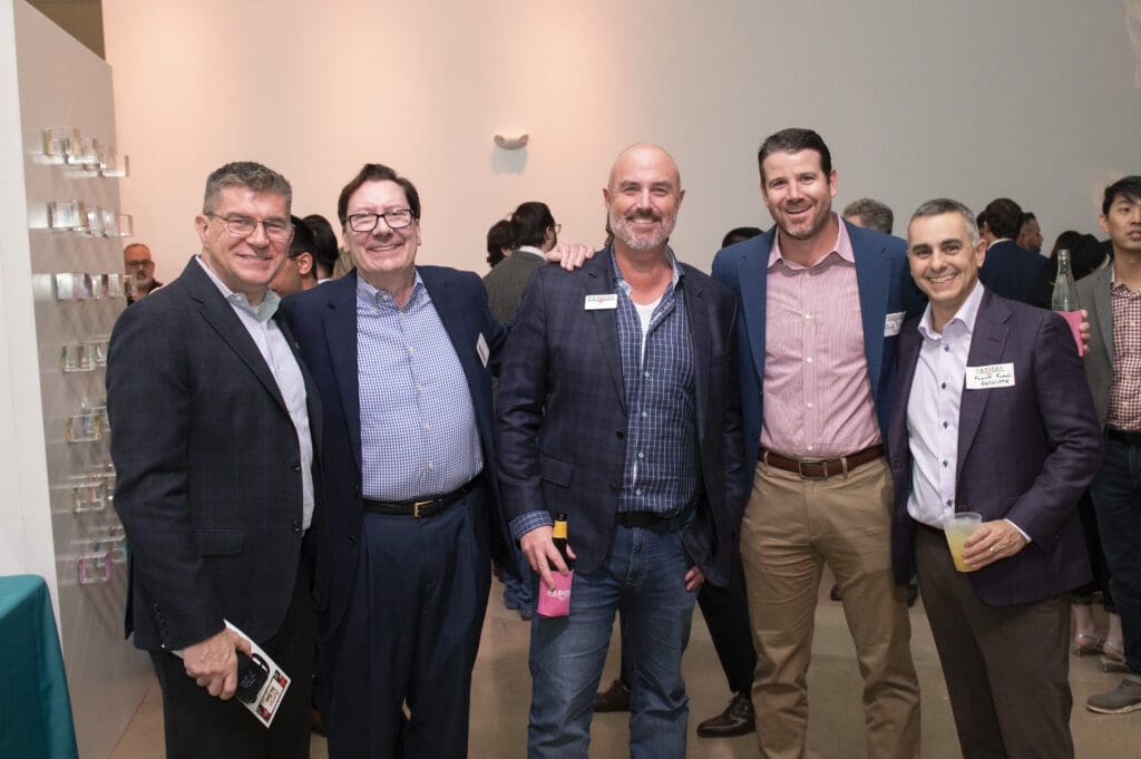 Tom Wagner, Bob Connolly, Tom Del Core, Patrick Jardine, Frank Fumai (Photo by Tamytha Cameron)
