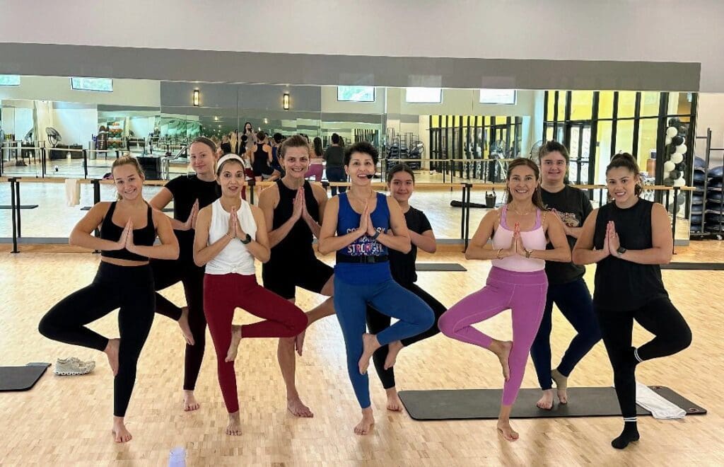 Villa Sport Athletic Club is a full-service fitness facility in The Woodlands offering group classes, strength training, recovery amenities and indoor and outdoor pools. (Photo courtesy Villa Sport Athletic Club)