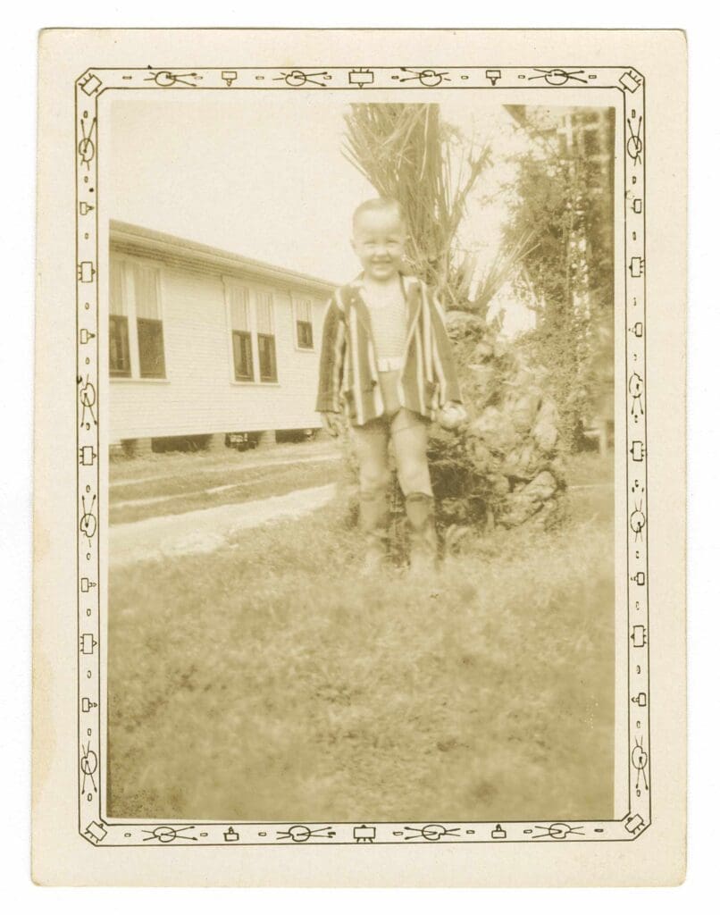 Milton [Robert] Rauschenberg, Port Arthur, Texas, late 1920s or early 1930s (Robert Rauschenberg Foundation Archives, New York)