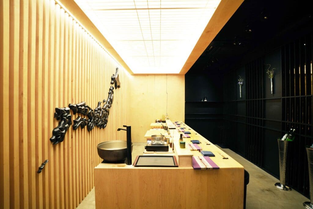 Intentionally restrained, the highly focused omakase experience at Sushi Horiuchi is priced at $300 per person, with an optional $100 classic sake pairing. (Photo by Vivian Leba)