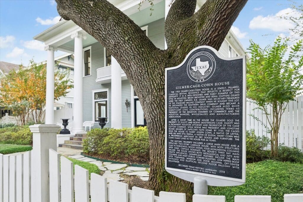 The late Jackson Hicks' former home anchors Houston's Westmoreland Historical Distirct  (Photo by TK Images)