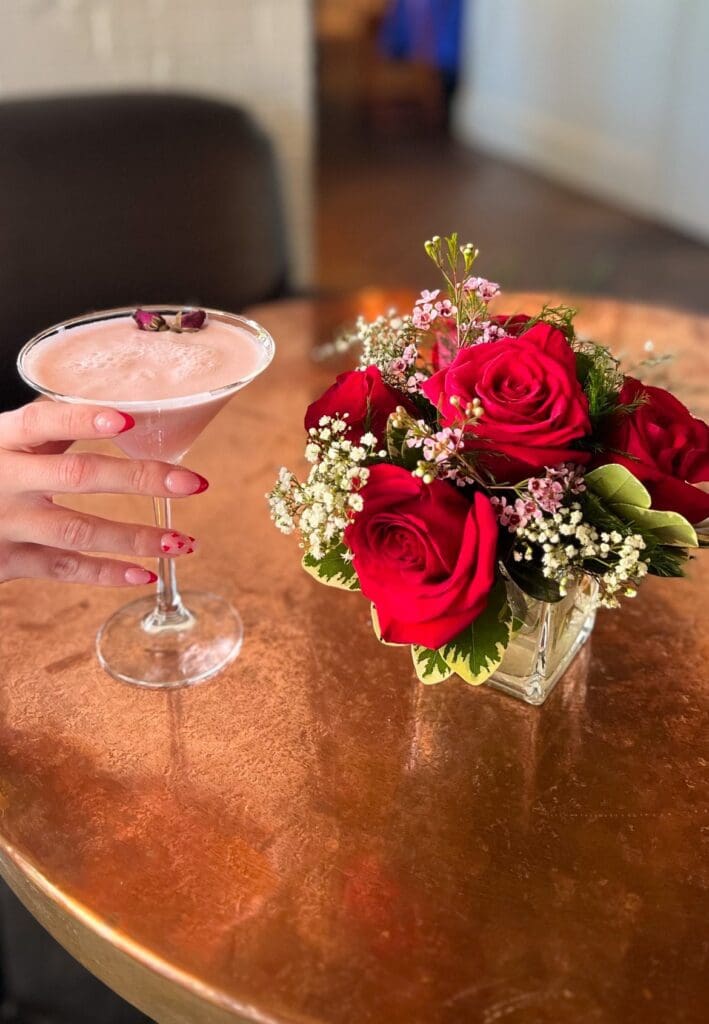 Enjoy a romantic four-course meal at Amerigo’s this Valentine’s Day. (Photo courtesy Amerigo’s)