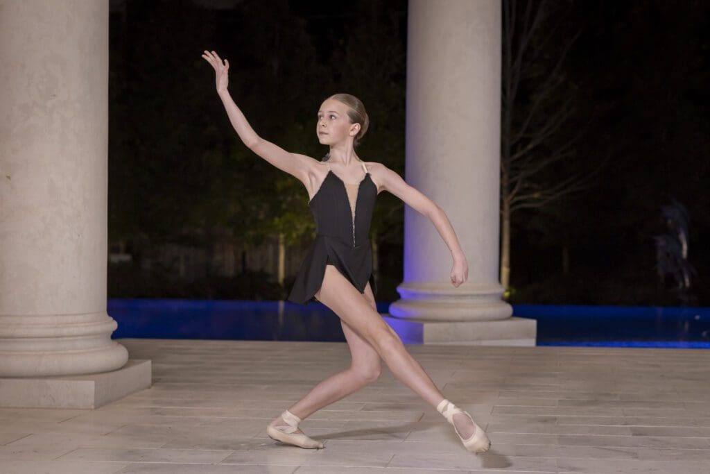 Ballerina Lydia Bachman (Photo by Thomas Garza)