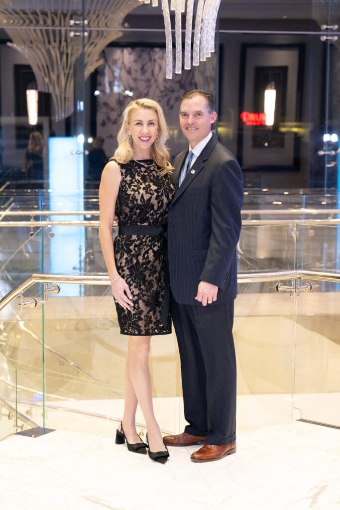 Cathy &David Herr at CanCare's 'Hope Uncorked' dinner (Photo by Jacob Power)