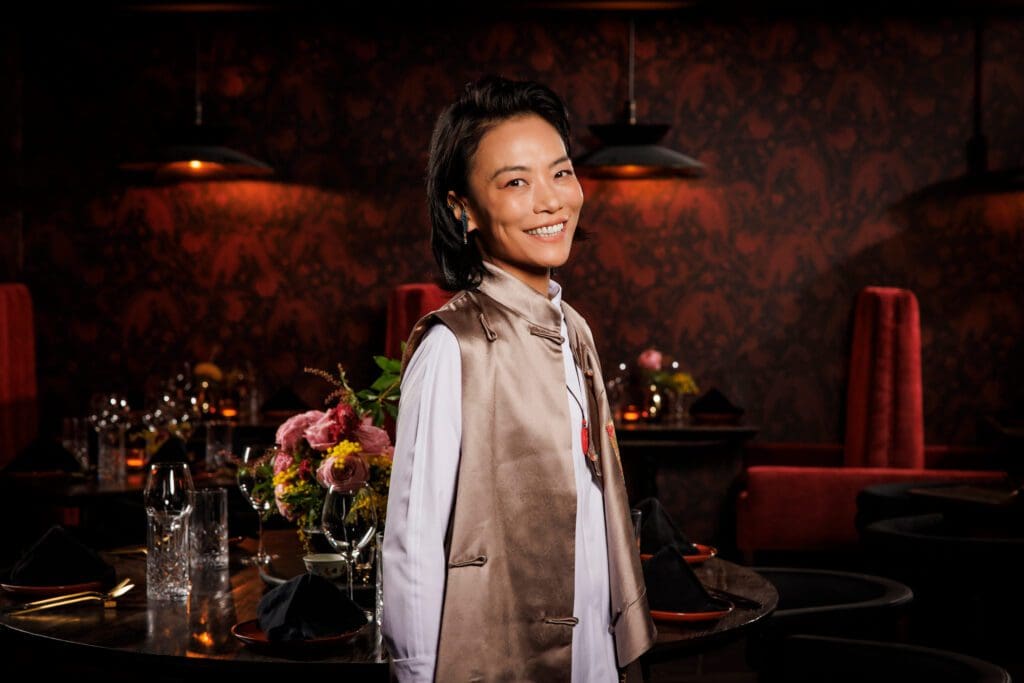 Chef Shirley Chung, also known as “The Dumpling Queen of Los Angeles,” is a Beijing-born, Chinese-American chef who is leading the kitchen at Night Rooster. (Photo by Samantha Marie Photography)