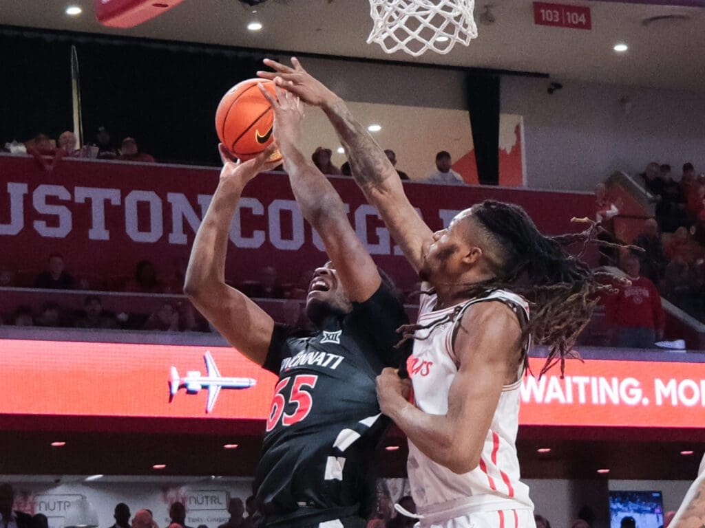 JoJo Tugler's blocking ways are back and Kelvin Sampson's team is better for it. (Photo by F. Carter Smith)