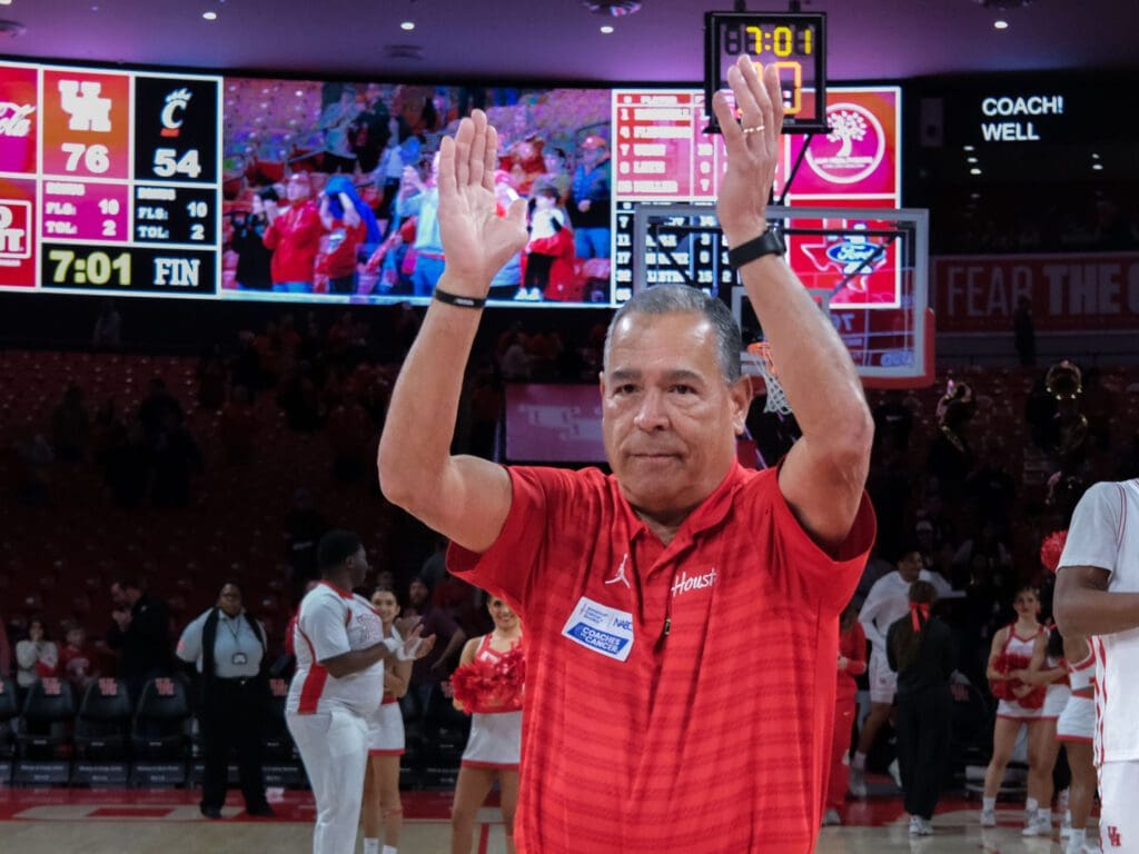 University of Houston coach Kelvin Sampson will be inducted into the school's Hall of Honor. (Photo by F. Carter Smith)