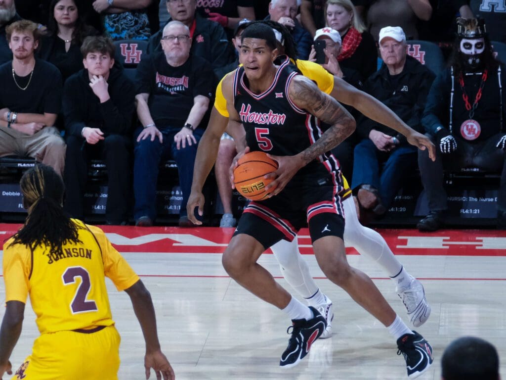 University of Houston big man Chris Cenac Jr. is one of the most talented young players in the country. (Photo by F. Carter Smith)