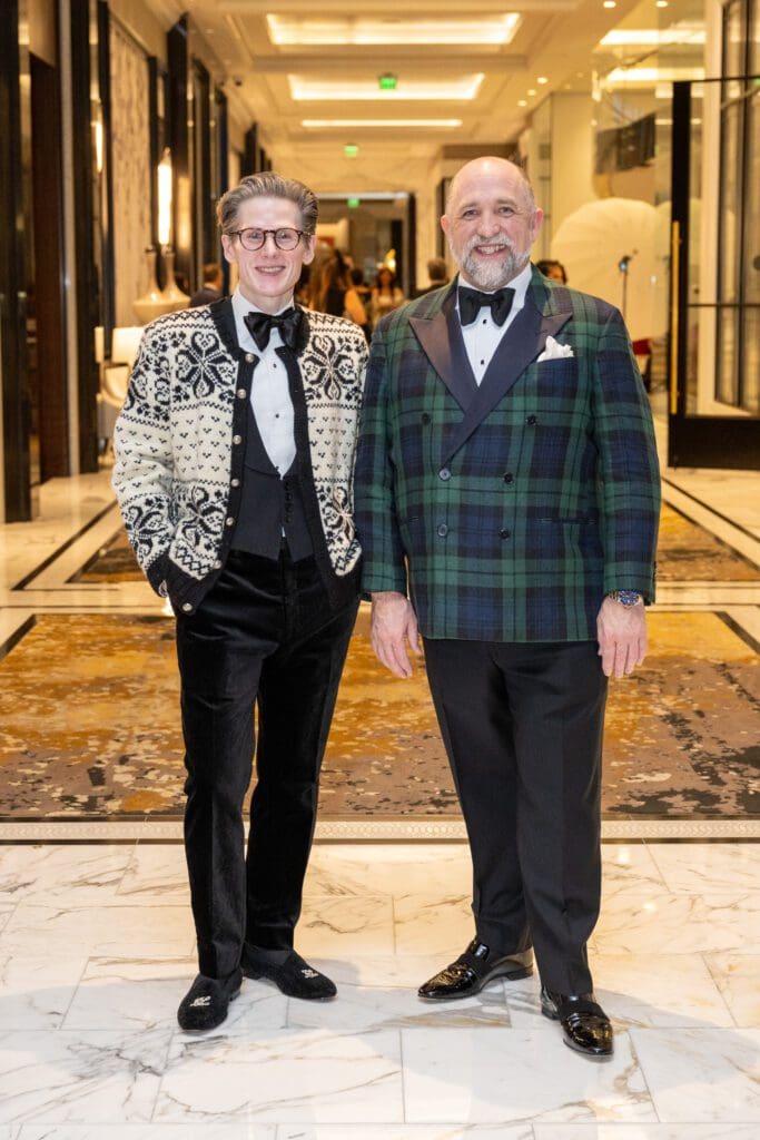 Daniel Iron & Kirk Kveton at the Winter Ball (Photo by Jacob Power)
