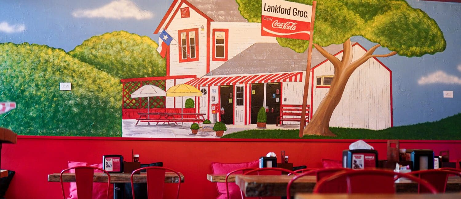 Lankford’s mural Woodlands