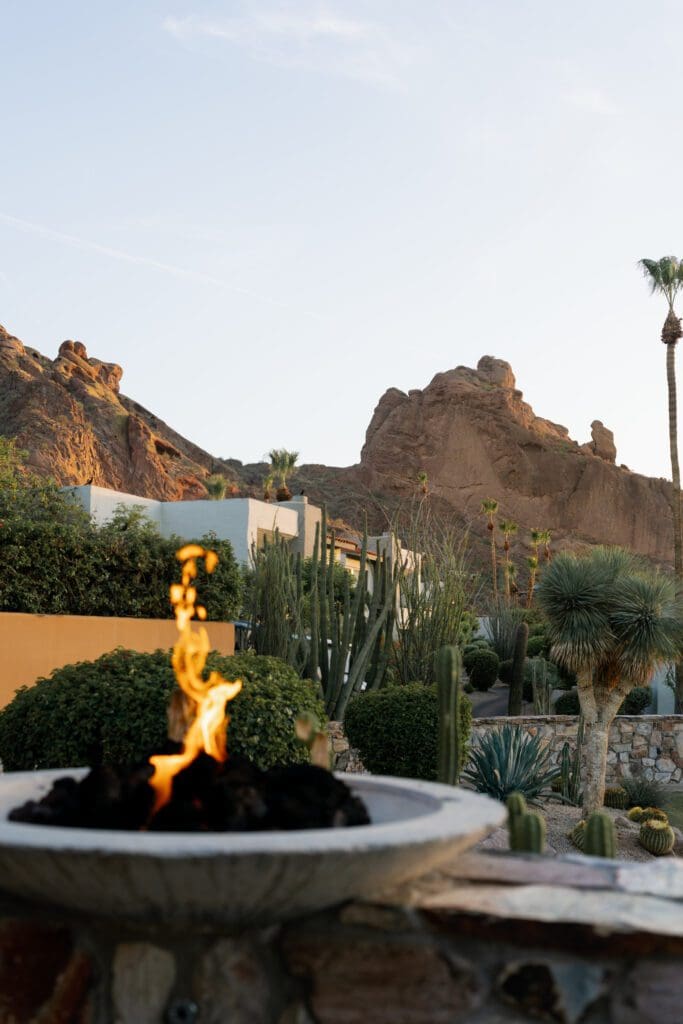 A desert oasis in Scottsdale (Photo by Sanctuary Camelback Mountain)