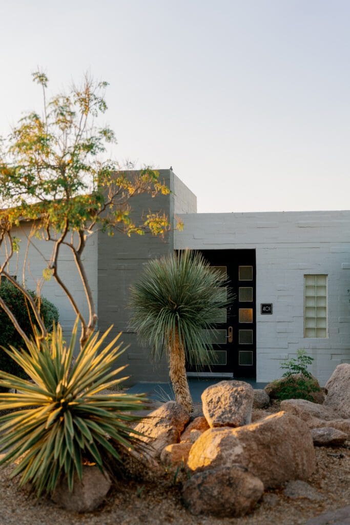 The property offers 110 casitas and suites, in addition to eight private mountainside villas with striking views of the natural vistas. (Photo by Sanctuary Camelback Mountain)