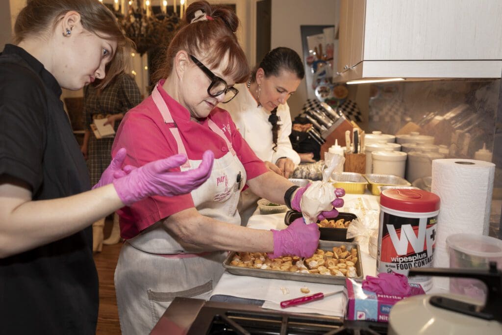 Janice Provost, one of the featured chefs (Photo by Thomas Garza)