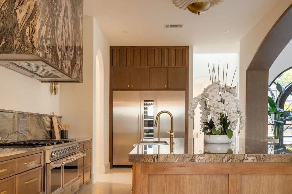 5615 Lobello Drive, which is priced at $6,495,000, is definitely made to entertain guests, especially with its dual kitchens. (Photo by Compass RE Texas, LLC)