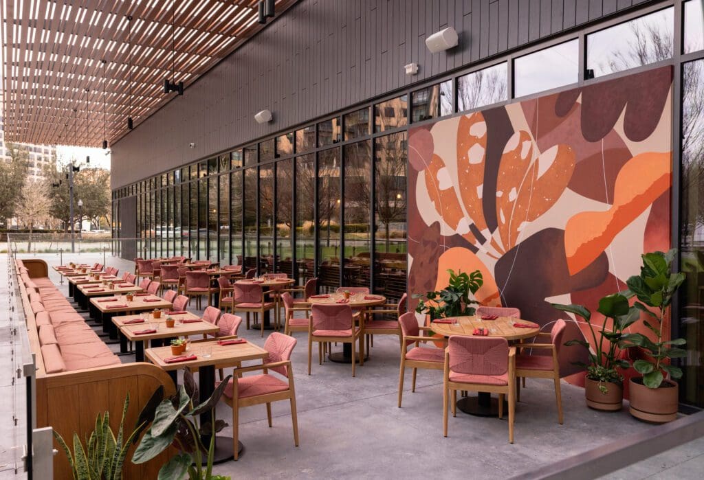 Dallas will be Little Ruby's first out-of-state location, taking over a 3,000 square foot space overlooking 23Springs Park (the new mixed-use development’s green space).  (Photo by Ashley Randall Photography)