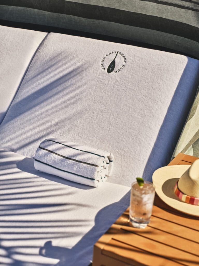 Relax at the Mauna Lani Beach Club.