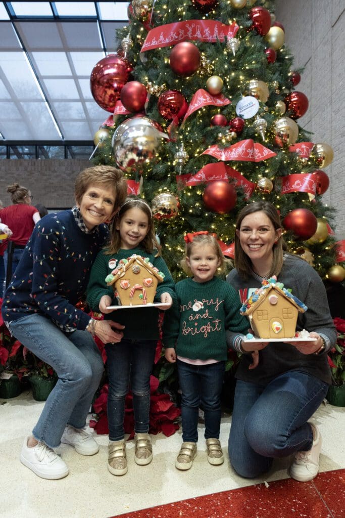 Megan Zimmerman, Harper Creecy, Sophie Creecy, Hayley Creecy (Photo by Allison Slomowitz - Photographer, Scottish Rite for Children)