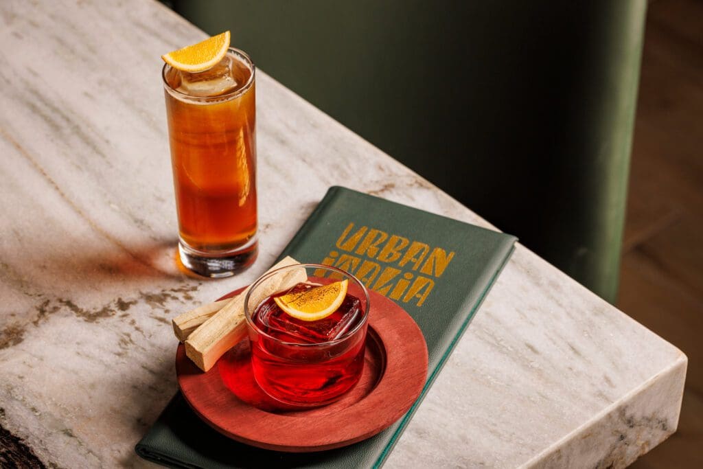 Developed by award-winning mixologist Yangdup Lama — Sanjh’s Head of Bar Program —, don't miss the cocktail program at Urban Italia. (Photo by Samantha Marie Photography)