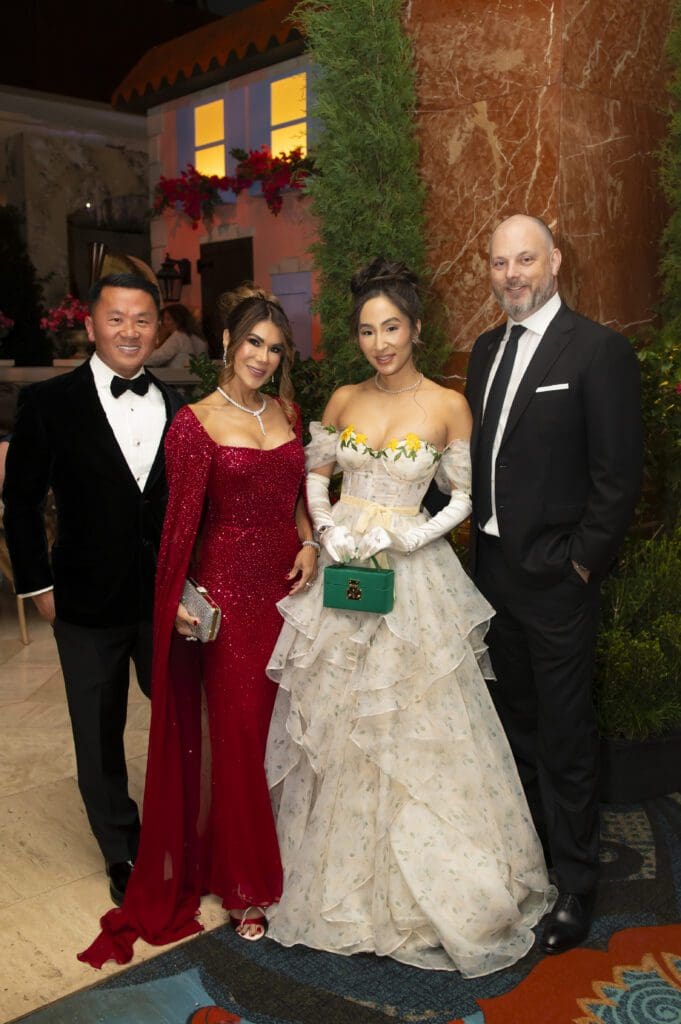 Russell & Madelaine Lam, Sharon Lee & Max Clark (Photo by Tamytha Cameron)