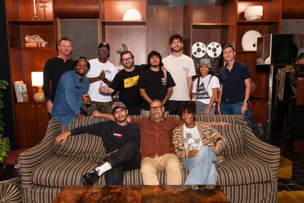 DJs at Hotel Saint Augustine for The Flat's listening party