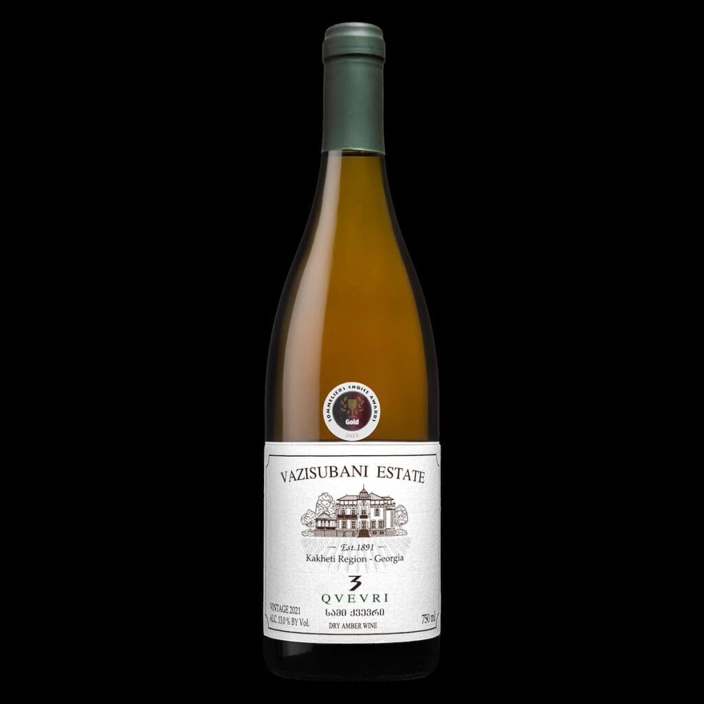 An amber wine from Georgia, perfect for pairing with chicken dishes.