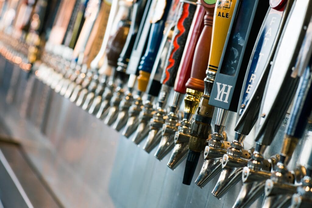 Yard House taps