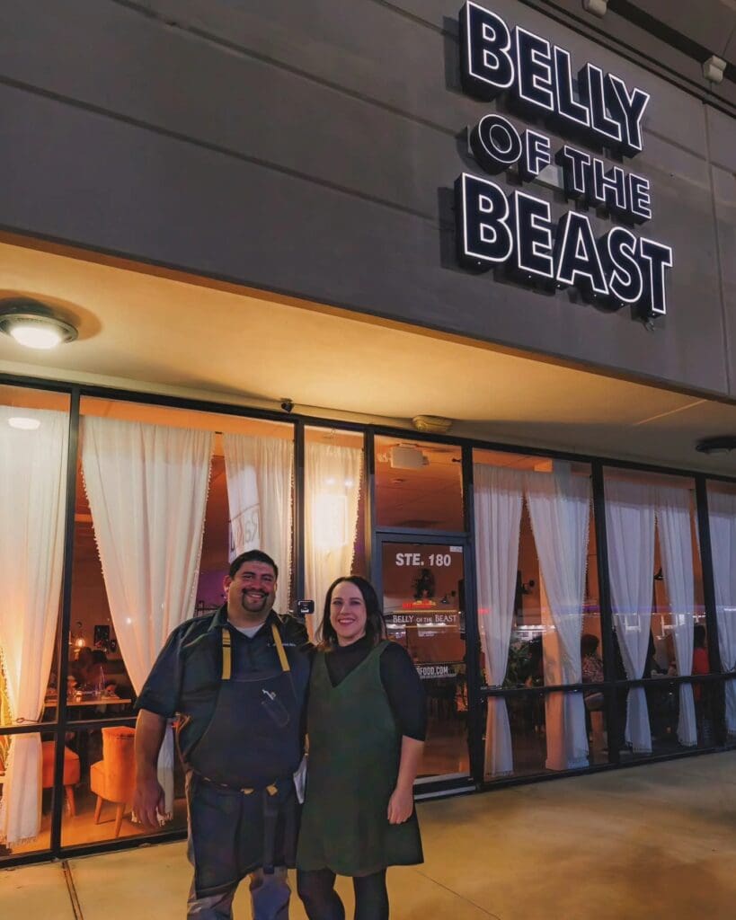 Thomas and Elizabeth Bille have turned their Belly of the Beast restaurant in Spring into a Michelin winner. (Photo courtesy of Elizabeth Bille)