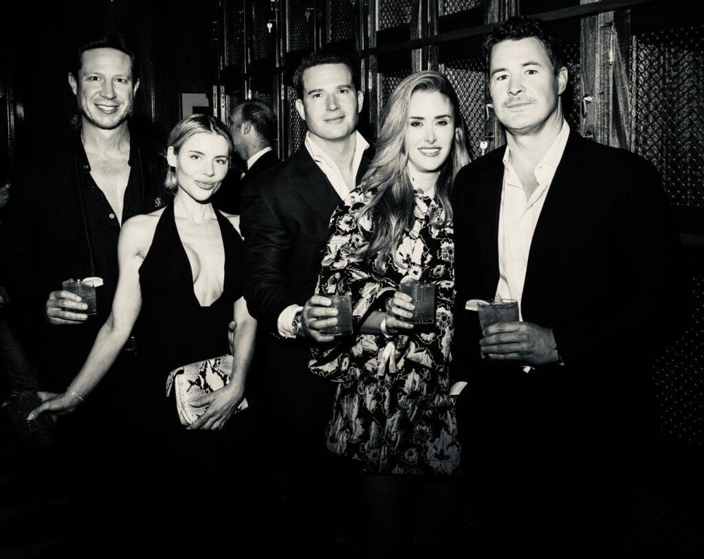 Chris Skyles, Brittany Ricketts, Mark Bland, Rylie Bland, Nick Sunderman (Photo by Chase Hall Photography)