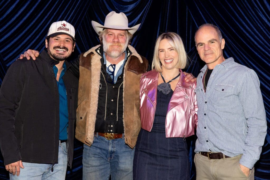 From left to right: J.R. Villarreal, Marc Manchaca, Lizzy Bentley, Michael Kelly.
 (Photo by Photographs by Kaitlin Saragusa)