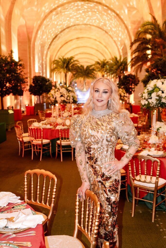 San Antonio's Alicia Bryan, pictured here at the American Friends of Versailles Ball in 2024, chairs the lavish 2026 gala with events taking place in Paris and at the palace June 5-8. (Photo by Catalin Vutcariov)