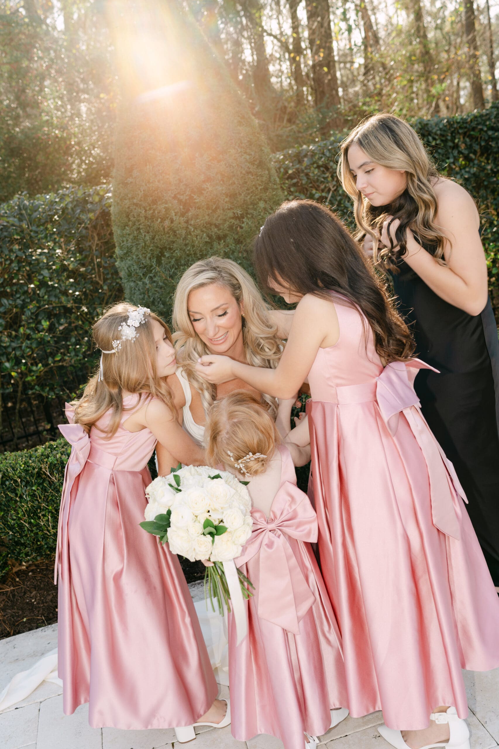 Claudine Austin Simmons wedding
