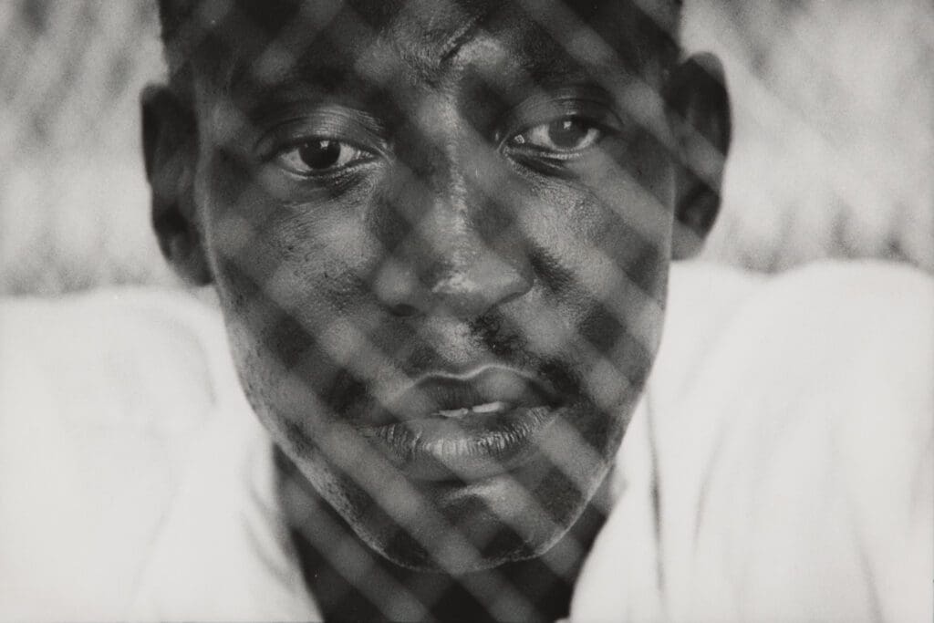 Anthony Barboza, "Texas Death Row Prison," 1985. Gelatin silver print. (Courtesy of the Carnegie Museum of Art)