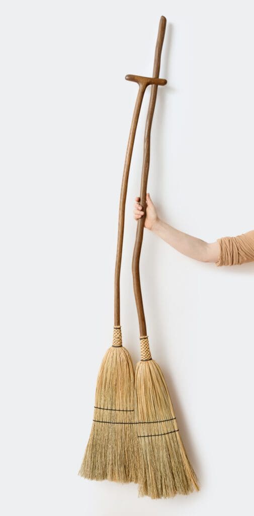 Aspen Golann, "Couple Broom," 2025