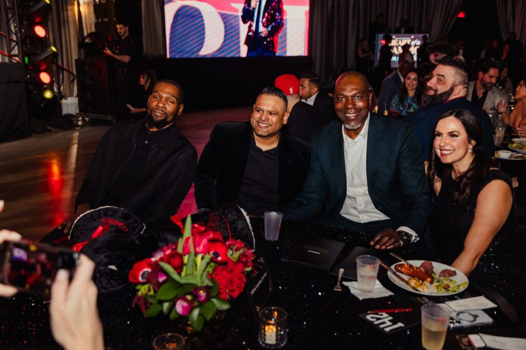 Kevin Durant and Hakeem Olajuwon Bond as Rockets’ Clutch City Gala Raises a Record $2.2 Million With Legends Galore